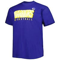 Ensemble de deux t-shirts Fanatics Royal/Blanc Golden State Warriors Big & Tall pour hommes