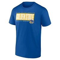 Men's Fanatics Royal Golden State Warriors Box Out T-Shirt