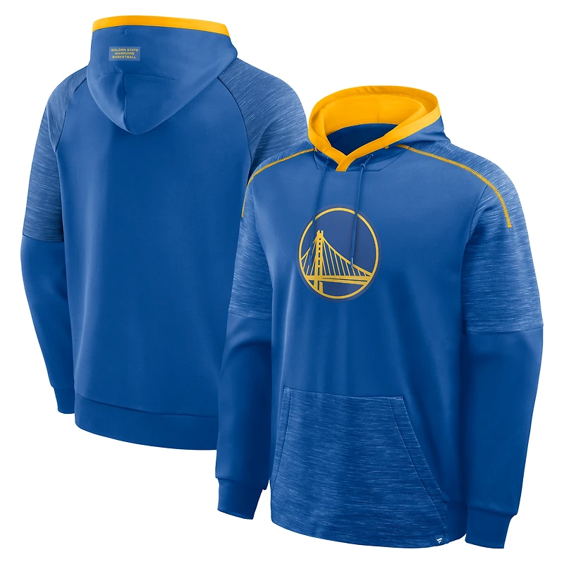 Sweat à capuche Fanatics Royal Golden State Warriors Pick & Roll Defender pour homme