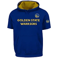 Men's Fanatics Stephen Curry Royal Golden State Warriors Big & Tall Short Sleeve Hoodie