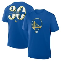 Men's Fanatics Stephen Curry Royal Golden State Warriors The Paint Name & Number T-Shirt
