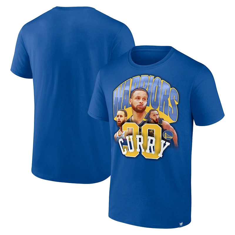 T-shirt fanatique Stephen Curry Royal Golden State Warriors Notorious 4.0 pour homme