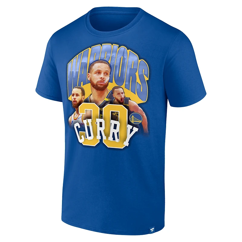 T-shirt fanatique Stephen Curry Royal Golden State Warriors Notorious 4.0 pour homme