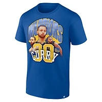 T-shirt fanatique Stephen Curry Royal Golden State Warriors Notorious 4.0 pour homme