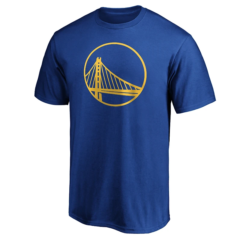 Fanatics pour hommes Stephen Curry Royal Golden State Warriors Team Playmaker Nom et numéro T-shirt