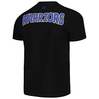 T-shirt FISLL Golden State Warriors 3D Puff Print Sliced ​​Logo pour homme