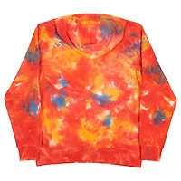 Sweat à capuche tie-dye FISLL Golden State Warriors pour homme
