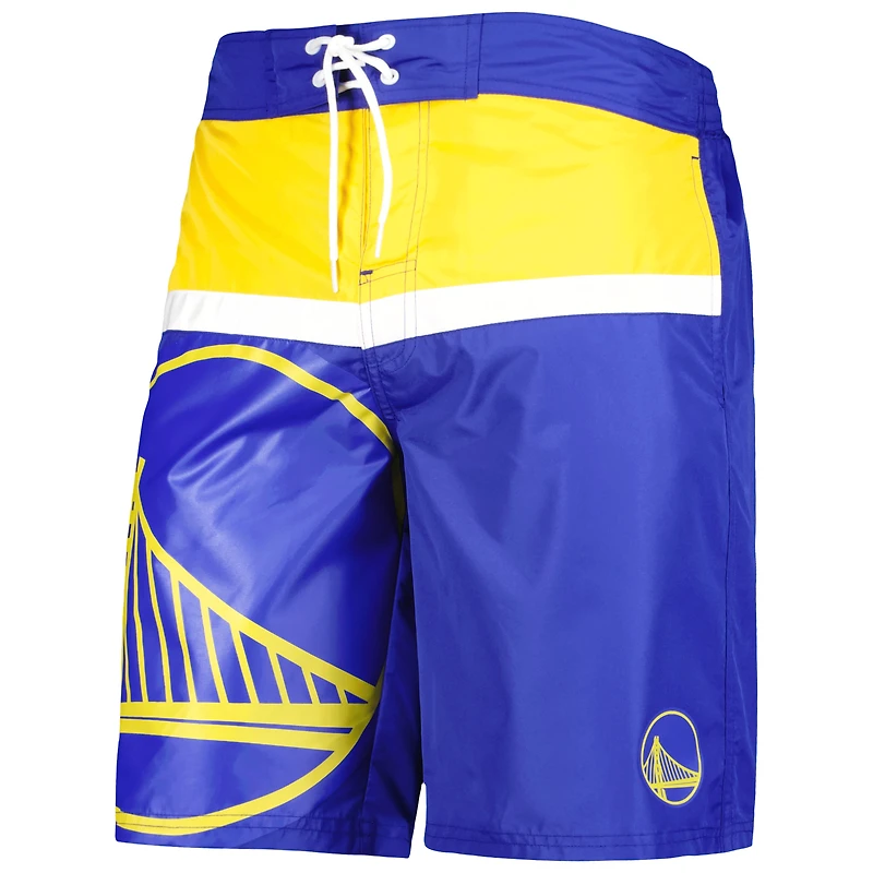 Maillot de bain G-III Sports by Carl Banks Royal Golden State Warriors Sea Wind pour homme