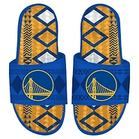 Sandales à enfiler ISlide Royal Golden State Warriors Shooting Touch Rwanda pour hommes en gel
