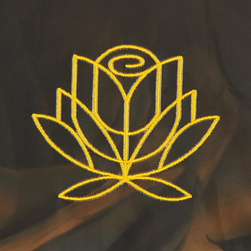 Men's JH Design Black Golden State Warriors 2022/23 City Edition Full-Zip Nylon Bomber Jacket