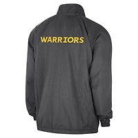 Men's Jordan Brand Gray Golden State Warriors Courtside Statement Edition Jumpman Jam Full-Zip Jacket