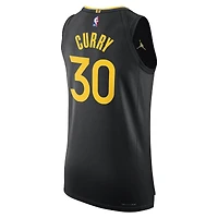 Men's Jordan Brand Stephen Curry Black Golden State Warriors 2024/25 Authentic Jersey - Statement Edition