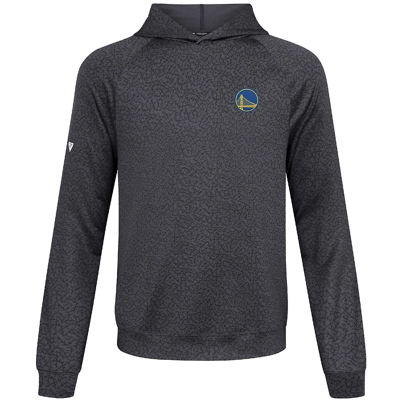 Men's Levelwear Black Golden State Warriors Challenger Pullover Hoodie