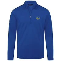 Men's Levelwear Royal Golden State Warriors Heron Quarter-Zip Top