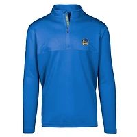Pull à col rond et fermeture éclair quart de tour pour homme Levelwear Royal Golden State Warriors Truth Insignia Core