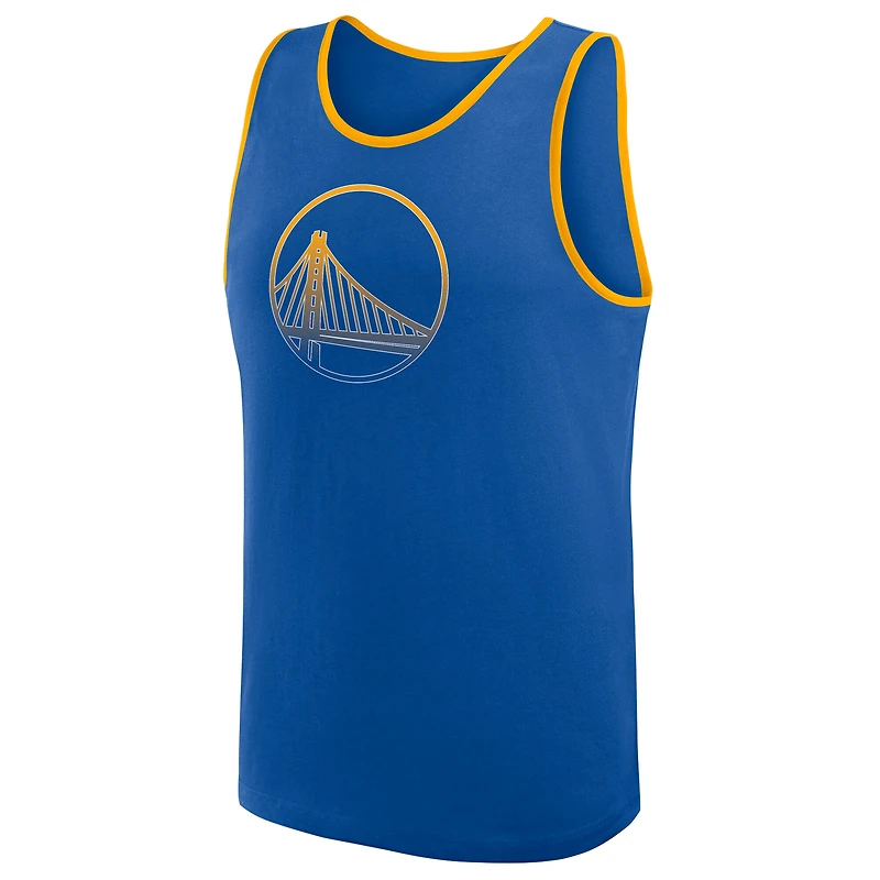 Men's Logo Athletic Royal Golden State Warriors Unmatched Success Tank Top
