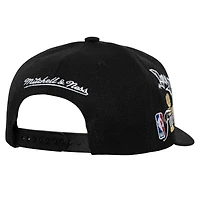 Casquette ajustable noire Mitchell & Ness Golden State Warriors pour homme, Finale NBA 2022, Born To Win Pro Crown