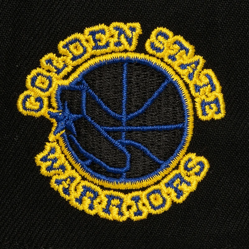 Casquette snapback Mitchell & Ness Class Act Pro noire pour homme, Golden State Warriors