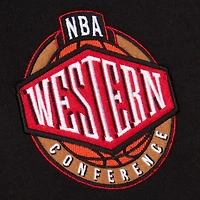 Sweat à capuche noir pour homme Mitchell & Ness Golden State Warriors Hardwood Classics Blackout Collection