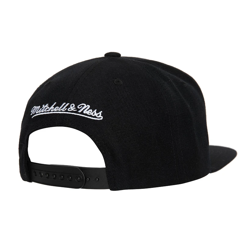 Casquette Snapback MVP Team Script 2.0 Golden State Warriors Hardwood Classics MVP Mitchell & Ness pour homme, noir