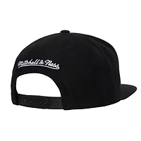 Casquette Snapback MVP Team Script 2.0 Golden State Warriors Hardwood Classics MVP Mitchell & Ness pour homme, noir