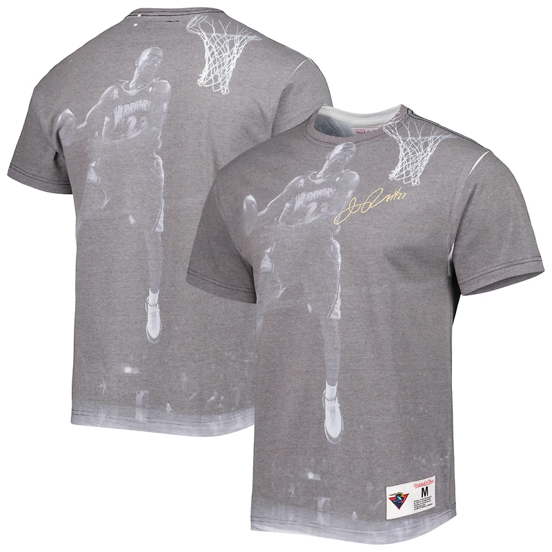 T-shirt Mitchell & Ness Jason Richardson gris chiné Golden State Warriors Above The Rim pour hommes