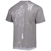 Men's Mitchell & Ness Jason Richardson Heather Gray Golden State Warriors Above The Rim T-Shirt