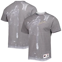 T-shirt Mitchell & Ness Jason Richardson gris chiné Golden State Warriors Above The Rim pour hommes