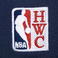 Men's Mitchell & Ness  Navy Golden State Warriors Hardwood Classics Legendary Away Pro-Pinch Adjustable Hat
