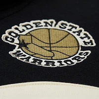 Men's Mitchell & Ness Olive/Black Golden State Warriors Double Clutch Head Coach Hoodie
