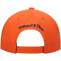 Casquette Snapback Orange Golden State Warriors Hardwood Classics Mitchell & Ness pour hommes