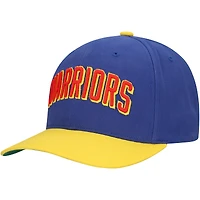 Casquette ajustable Mitchell & Ness bleu marine Golden State Warriors Team Up Classic Edition pour homme
