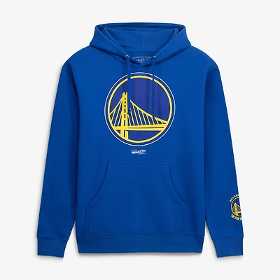 Men's Mitchell & Ness  Royal Golden State Warriors Fleece Hoodie