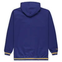 Men's Mitchell & Ness Royal Golden State Warriors Hardwood Classics Big Tall Hoodie