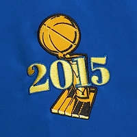 Men's Mitchell & Ness Royal Golden State Warriors Hardwood Classics Team OG 3.0 Lightweight Satin Full-Snap Jacket