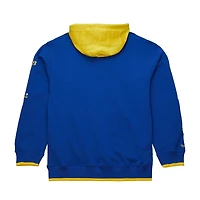 Men's Mitchell & Ness  Royal Golden State Warriors Hardwood Classics Team OG 3.0 Pullover Hoodie