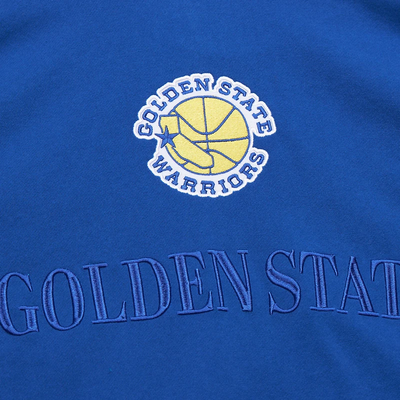 Sweat à capuche Mitchell & Ness Royal Golden State Warriors Hardwood Classics Team OG 3.0 pour homme