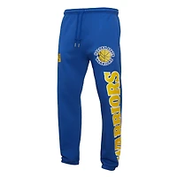 Men's Mitchell & Ness Royal Golden State Warriors Hardwood Classics Team Origins Pants