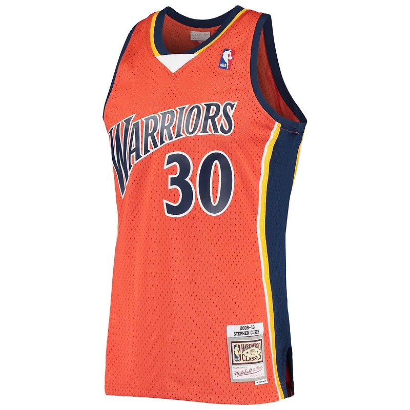 Men's Mitchell & Ness Stephen Curry Golden State Warriors Hardwood Classics Swingman Jersey