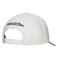 Men's Mitchell & Ness White Golden State Warriors Hardwood Classics All In Retro Snapback Hat