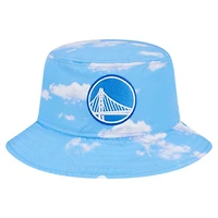 Bob réversible Golden State Warriors noir/bleu clair New Era pour homme