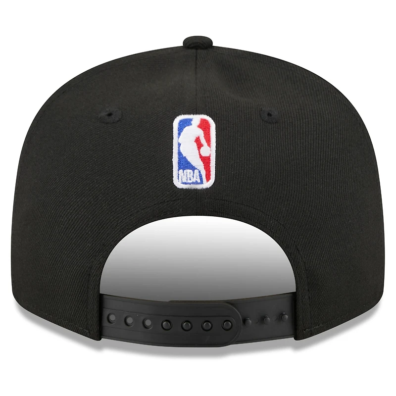 Men's New Era Black Golden State Warriors 2026 NBA Draft Crystal 9FIFTY Snapback Hat