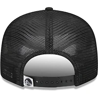 Men's New Era Black Golden State Warriors 9FIFTY Snapback Trucker Hat