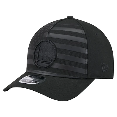 Casquette ajustable A-Frame 9FORTY Game Day Flag des Golden State Warriors de New Era pour homme