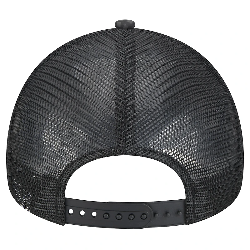 Casquette ajustable A-Frame Trucker 9FORTY pour homme Golden State Warriors Midnight Ink de New Era