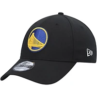 Casquette Flex 39THIRTY officielle des Golden State Warriors New Era pour homme, couleur noire