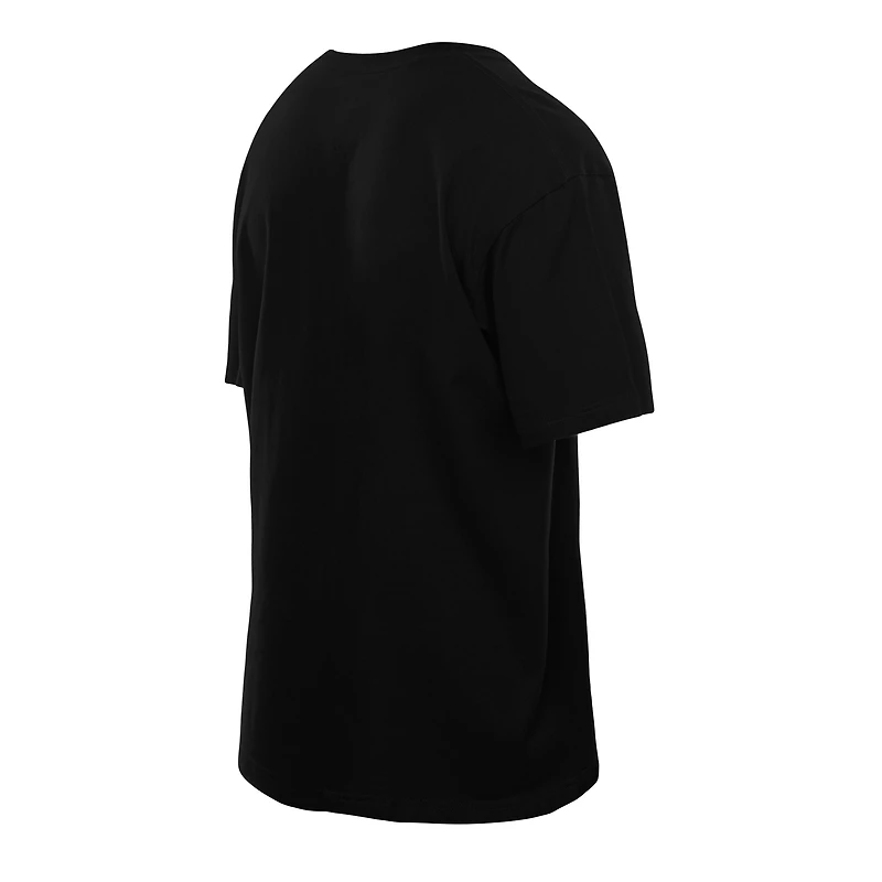 T-shirt oversize Whoosh noir New Era pour homme des Golden State Warriors