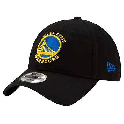 Casquette réglable noire Golden State Warriors Team 2.0 9TWENTY New Era pour homme