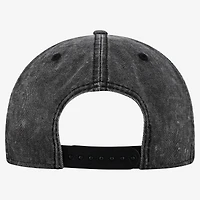 Men's New Era  Black Golden State Warriors Washed Tonal 9FIFTY Snapback Hat