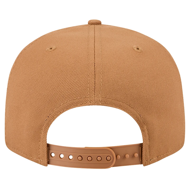 Casquette Snapback 9FIFTY New Era pour hommes, Golden State Warriors, marron